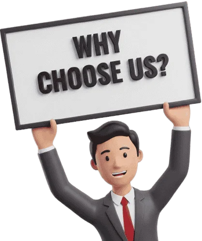 Why Choose Us Mascot